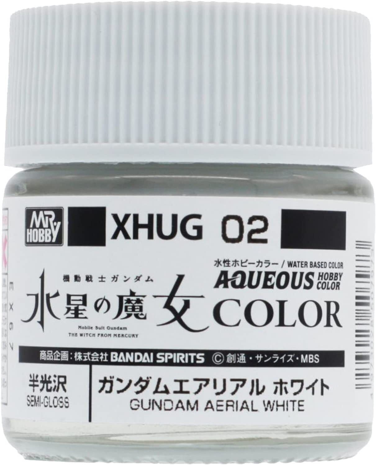 Mr Hobby - Aqueous Color - XHUG 02 Gundam Aerial White